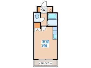 ｼﾃｨﾗﾃﾞｨﾌｧﾝｽの物件間取画像